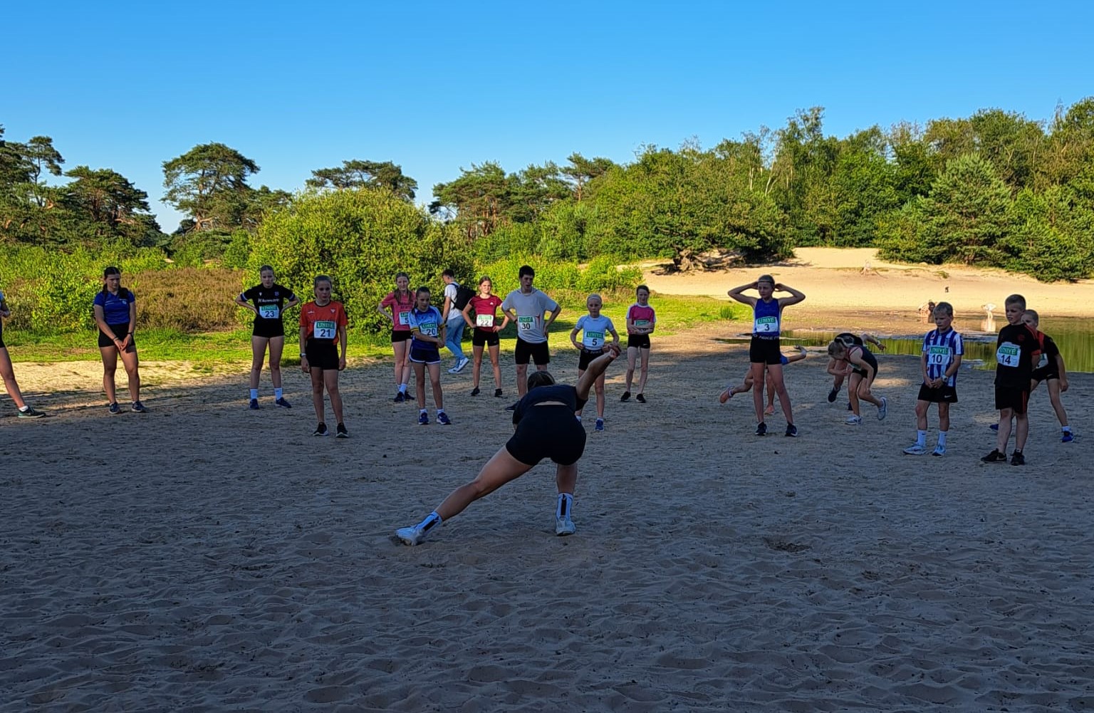 Agiliq-zomercompetitie 2024 met recordaantal deelnemers een groot succes! 2 285 5 femke geeft schaatsclinic