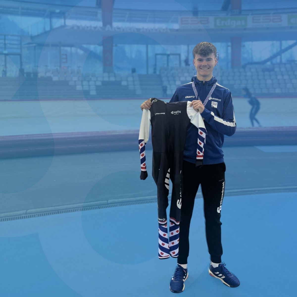 Agiliq steunt jong schaats- en inlinetalent Johannes Hoomans