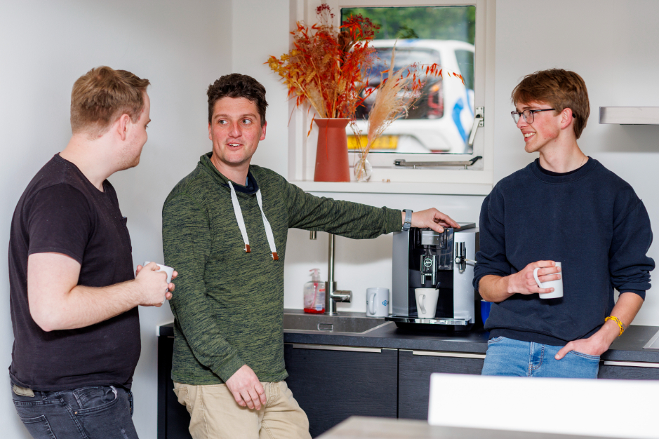 Over ons 1 Online meeten en niet meer bij het koffie apparaat