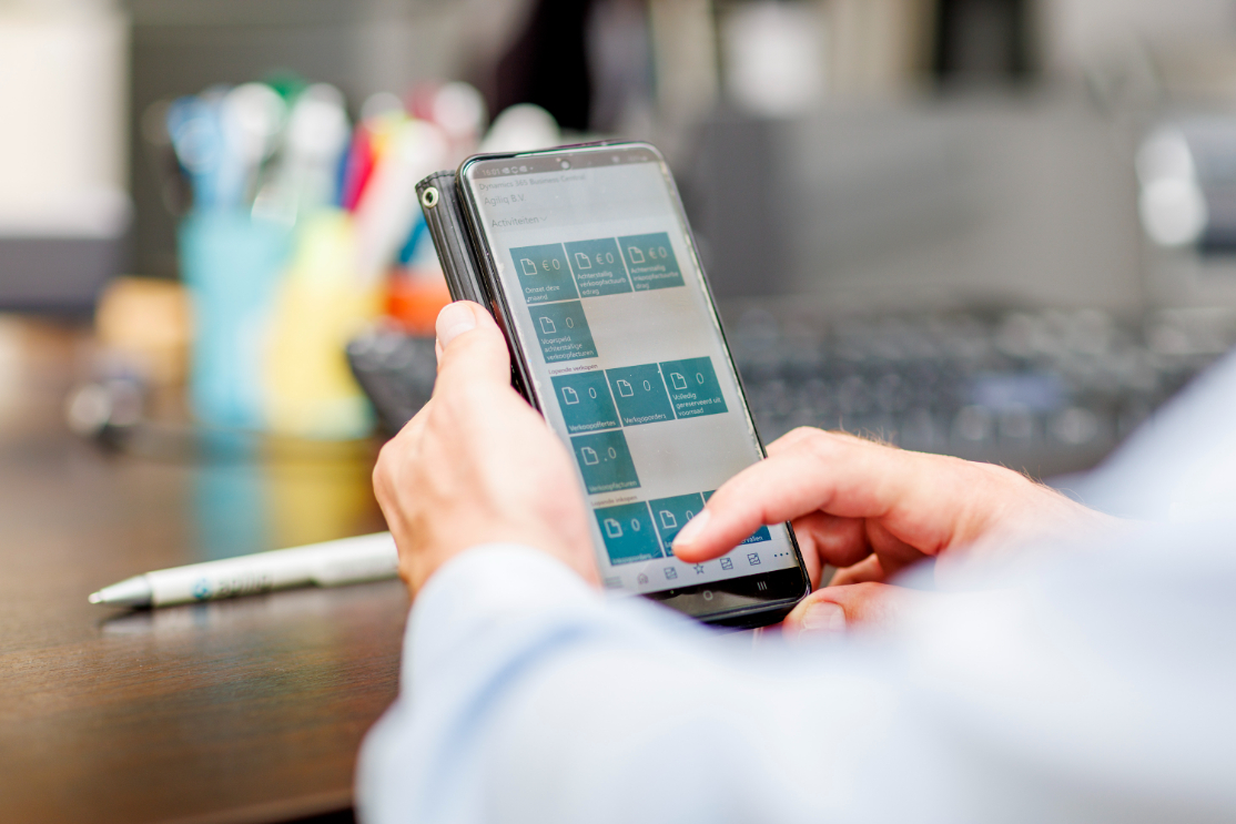 Productiviteitsapplicaties 9 Business Central overview