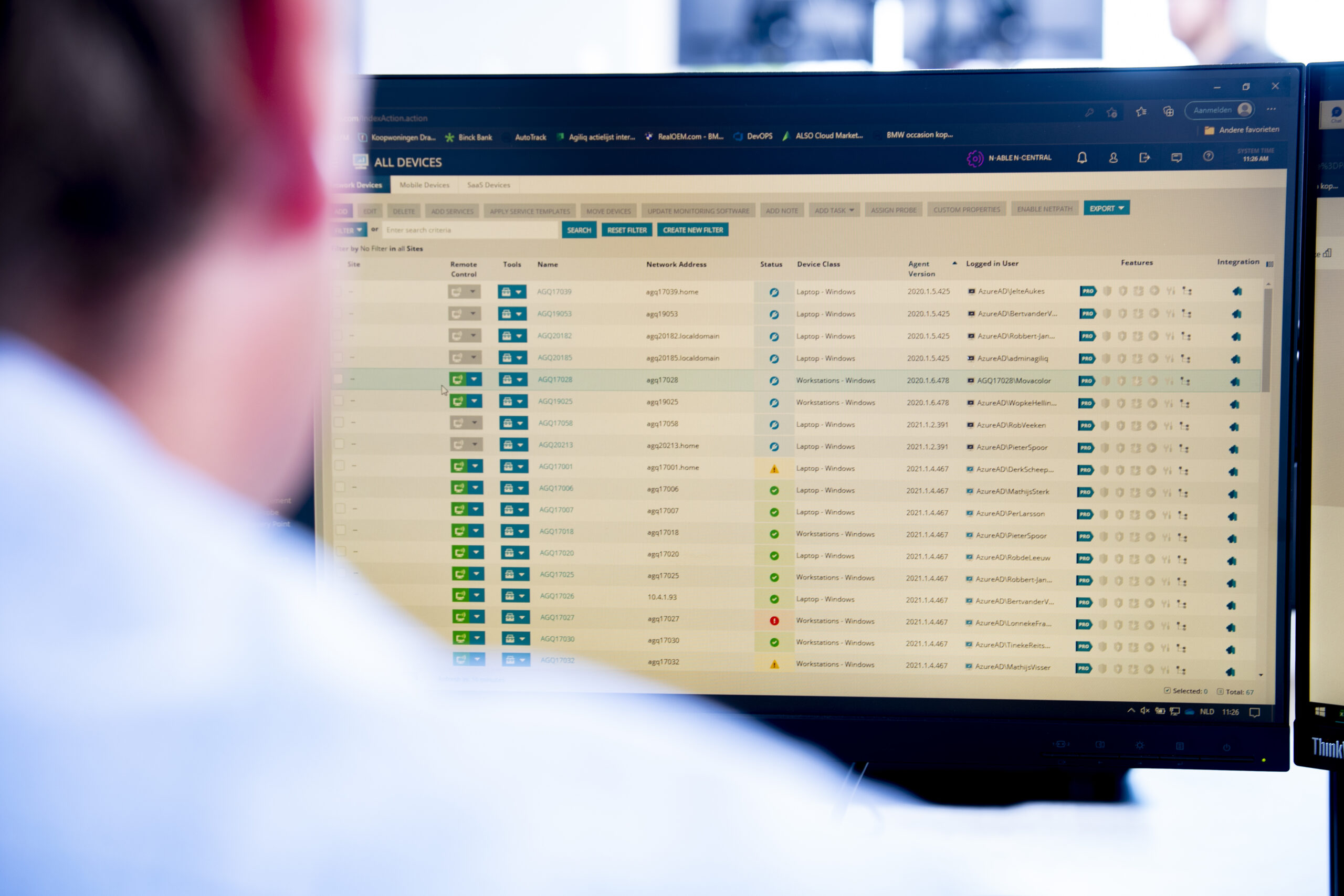 Netwerk- en serverbeheer 1 werkplekbeheer